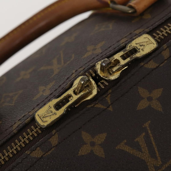 LOUIS VUITTON Monogram Keepall 55 Boston Bag M41424 LV Auth ep15437