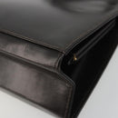 FENDI Hand Bag Leather Brown Gold Tone Auth ep15441A-9