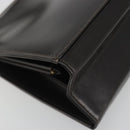 FENDI Hand Bag Leather Brown Gold Tone Auth ep15441A-14