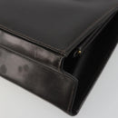 FENDI Hand Bag Leather Brown Gold Tone Auth ep15441A-15