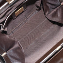 FENDI Hand Bag Leather Brown Gold Tone Auth ep15441A-11