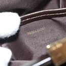 FENDI Hand Bag Leather Brown Gold Tone Auth ep15441A-12