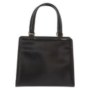 FENDI Hand Bag Leather Brown Gold Tone Auth ep15441A-2
