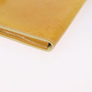 LOUIS VUITTON Monogram Vernis Walker Wallet Lime Yellow M91074 LV Auth ep15446-14