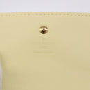 LOUIS VUITTON Monogram Vernis Walker Wallet Lime Yellow M91074 LV Auth ep15446-17