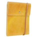 LOUIS VUITTON Monogram Vernis Walker Wallet Lime Yellow M91074 LV Auth ep15446-1