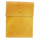 LOUIS VUITTON Monogram Vernis Walker Wallet Lime Yellow M91074 LV Auth ep15446-13
