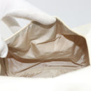 Christian Dior Hand Bag Nylon White Silver Auth ep15448-20