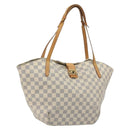 LOUIS VUITTON Damier Azur Salina PM Shoulder Bag N41208 LV Auth ep15451A-1