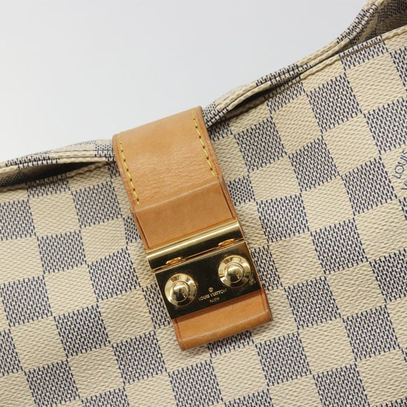 LOUIS VUITTON Damier Azur Salina PM Shoulder Bag N41208 LV Auth ep15451A