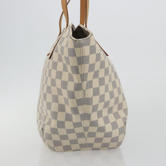 LOUIS VUITTON Damier Azur Salina PM Shoulder Bag N41208 LV Auth ep15451A