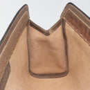 GUCCI GG Supreme Clutch Bag PVC Leather Beige 67 014 2125 Auth ep15454-10