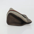 GUCCI GG Supreme Clutch Bag PVC Leather Beige 67 014 2125 Auth ep15454-3