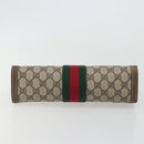 GUCCI GG Supreme Clutch Bag PVC Leather Beige 67 014 2125 Auth ep15454-6