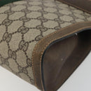 GUCCI GG Supreme Clutch Bag PVC Leather Beige 67 014 2125 Auth ep15454-7