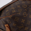 LOUIS VUITTON Monogram Saumur 35 Shoulder Bag M42254 LV Auth ep15455-14
