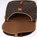 LOUIS VUITTON Monogram Saumur 35 Shoulder Bag M42254 LV Auth ep15455-10