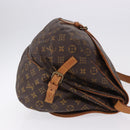 LOUIS VUITTON Monogram Saumur 35 Shoulder Bag M42254 LV Auth ep15455-4