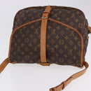 LOUIS VUITTON Monogram Saumur 35 Shoulder Bag M42254 LV Auth ep15455-7