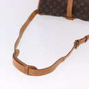 LOUIS VUITTON Monogram Saumur 35 Shoulder Bag M42254 LV Auth ep15455-8