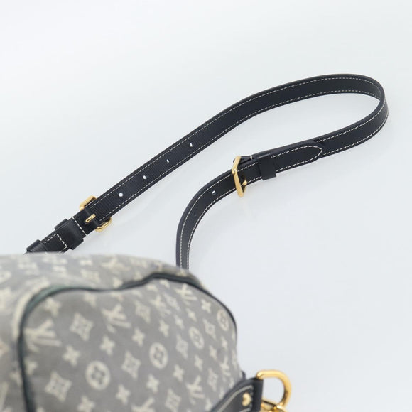 LOUIS VUITTON Monogram Idylle Speedy Bandouliere 30 Bag Navy M56703 Auth ep15457