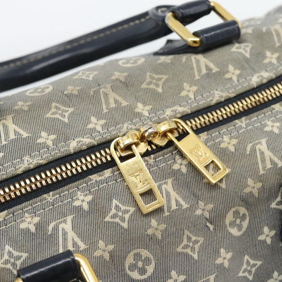 LOUIS VUITTON Monogram Idylle Speedy Bandouliere 30 Bag Navy M56703 Auth ep15457