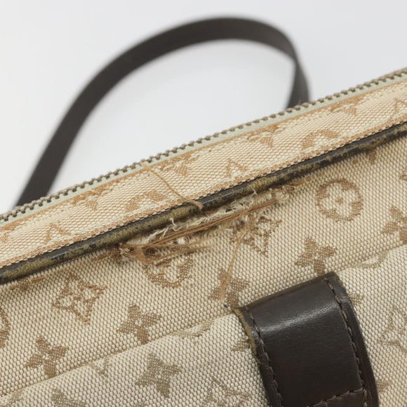 LOUIS VUITTON Monogram Mini Juliet MM Shoulder Bag Khaki M92218 LV Auth ep15458