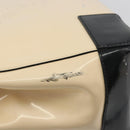 GUCCI Hand Bag Patent Beige Black 002 1103 Auth ep15459-10
