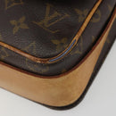 LOUIS VUITTON Monogram Cartouchiere MM Shoulder Bag M51253 LV Auth ep15462-15