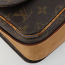 LOUIS VUITTON Monogram Cartouchiere MM Shoulder Bag M51253 LV Auth ep15462-16