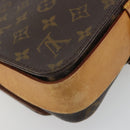 LOUIS VUITTON Monogram Cartouchiere MM Shoulder Bag M51253 LV Auth ep15462-18