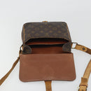 LOUIS VUITTON Monogram Cartouchiere MM Shoulder Bag M51253 LV Auth ep15462-21