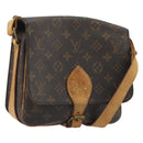 LOUIS VUITTON Monogram Cartouchiere MM Shoulder Bag M51253 LV Auth ep15462-1