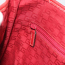 GUCCI GG Supreme Hand Bag PVC Leather Outlet White Red 257250 Auth ep15469-22