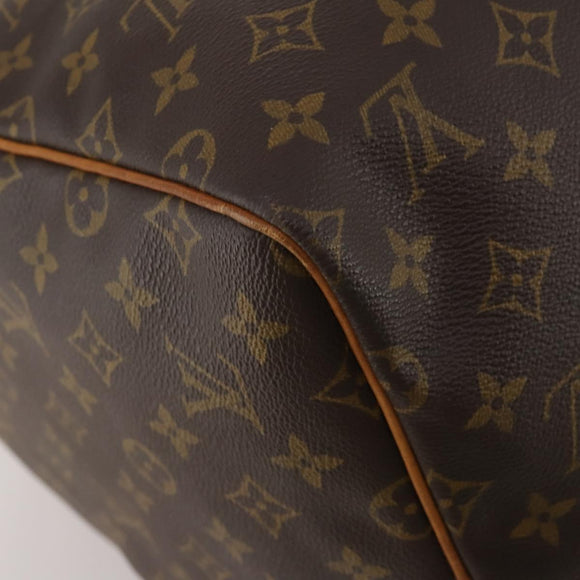 LOUIS VUITTON Monogram Keepall 55 Boston Bag M41424 LV Auth ep15473