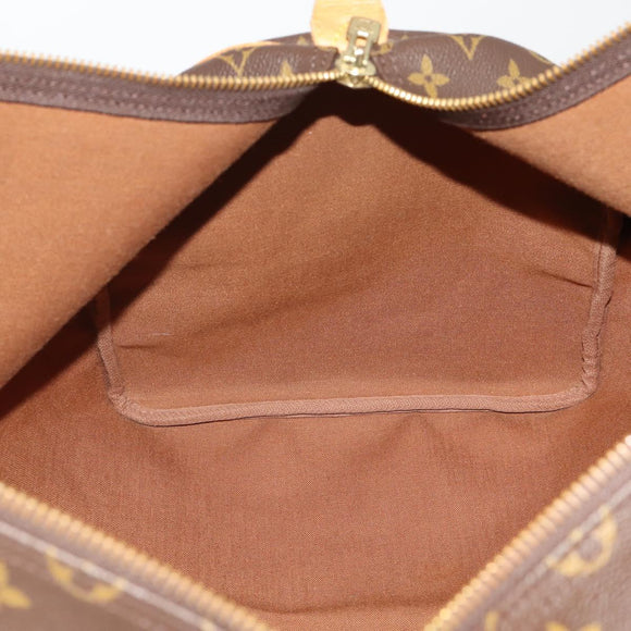 LOUIS VUITTON Monogram Keepall 55 Boston Bag M41424 LV Auth ep15473