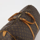 LOUIS VUITTON Monogram Keepall 55 Boston Bag M41424 LV Auth ep15473-6
