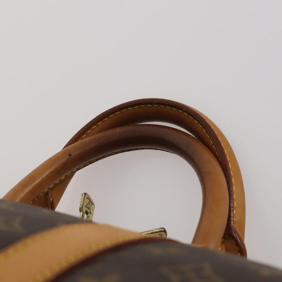 LOUIS VUITTON Monogram Keepall 55 Boston Bag M41424 LV Auth ep15473