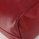 LOUIS VUITTON Epi Keepall 50 Boston Bag Red M42967 LV Auth ep15474-12