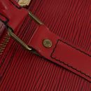 LOUIS VUITTON Epi Keepall 50 Boston Bag Red M42967 LV Auth ep15474-14