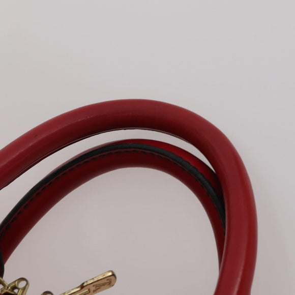LOUIS VUITTON Epi Keepall 50 Boston Bag Red M42967 LV Auth ep15474