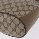 GUCCI GG Supreme Shoulder Bag PVC Leather Beige Gold Tone 41 02 034 Auth ep15475-13