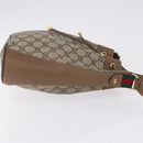 GUCCI GG Supreme Shoulder Bag PVC Leather Beige Gold Tone 41 02 034 Auth ep15475-4