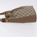 GUCCI GG Supreme Shoulder Bag PVC Leather Beige Gold Tone 41 02 034 Auth ep15475-5