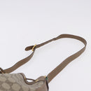 GUCCI GG Supreme Shoulder Bag PVC Leather Beige Gold Tone 41 02 034 Auth ep15475-8