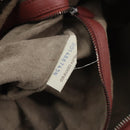 BOTTEGA VENETA INTRECCIATO Hobo Shoulder Bag Leather Pink Silver Auth ep15476A-12