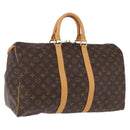 LOUIS VUITTON Monogram Keepall 45 Boston Bag M41428 LV Auth ep15477A-1