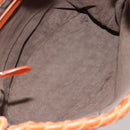 BOTTEGA VENETA INTRECCIATO Hand Bag Leather Orange Auth ep15482A-15