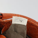 BOTTEGA VENETA INTRECCIATO Hand Bag Leather Orange Auth ep15482A-20