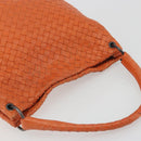 BOTTEGA VENETA INTRECCIATO Hand Bag Leather Orange Auth ep15482A-6
